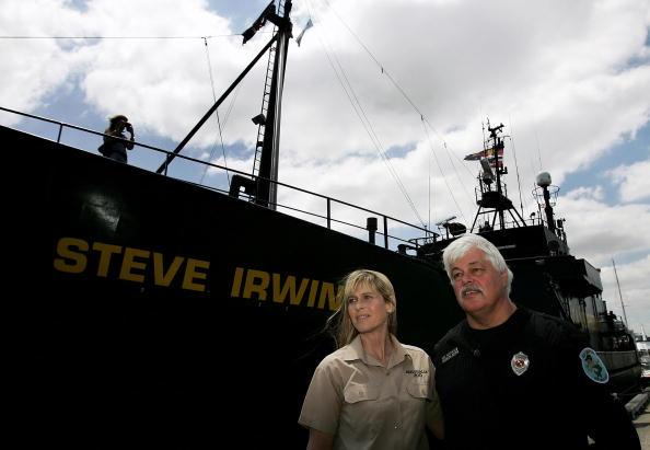 <a><img class="size-medium wp-image-1785626" title="Sea Shepherd Renames Ship The "Steve Irwin"" src="https://www.theepochtimes.com/assets/uploads/2015/09/78257970-irwin-ship-and-paul-watson-and-terri-irwin.jpg" alt=" Sea Shepherd ship 'Steve Irwin' " width="350" height="262"/></a>