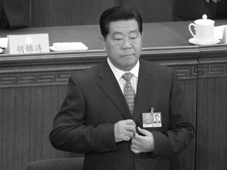 <a><img class="size-medium wp-image-1783539" title="85193938" src="https://www.theepochtimes.com/assets/uploads/2015/09/85193938.jpg" alt="Jia Qinglin in the Great Hall" width="350" height="262"/></a>