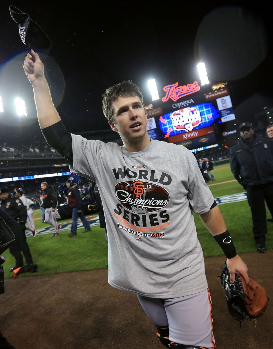 <a><img class="size-medium wp-image-1774409" title="World Series - San Francisco Giants v Detroit Tigers - Game 4" src="https://www.theepochtimes.com/assets/uploads/2015/09/BPosey154899464.jpg" alt="" width="274" height="350"/></a>