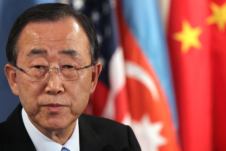 <a><img class="size-large wp-image-1786707" title="United Nations Secretary-General Ban Ki-moon speaks to the media April 19, in New York City, following a Security Council meeting about the crisis in Syria. Recently Ban Ki-moon said that after the massacre, Syria faces greater likelihood of descending into outright civil war. (Spencer Platt/Getty Images)" src="https://www.theepochtimes.com/assets/uploads/2015/09/Ban143118734.jpg" alt="" width="590" height="393"/></a>