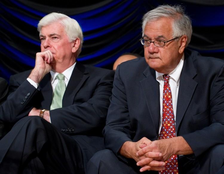 <a><img src="https://www.theepochtimes.com/assets/uploads/2015/09/DoddFrank_103019156.jpg" alt="REFORM BILL: Connecticut Democrat Sen. Chris Dodd (L) and Massachusetts Democrat Rep. Barney Frank (R) attend the signing of the Dodd-Frank Wall Street Reform and Consumer Protection Act by President Barack Obama July 21, 2010. (Saul Loeb/Getty Images)" title="REFORM BILL: Connecticut Democrat Sen. Chris Dodd (L) and Massachusetts Democrat Rep. Barney Frank (R) attend the signing of the Dodd-Frank Wall Street Reform and Consumer Protection Act by President Barack Obama July 21, 2010. (Saul Loeb/Getty Images)" width="320" class="size-medium wp-image-1800975"/></a>