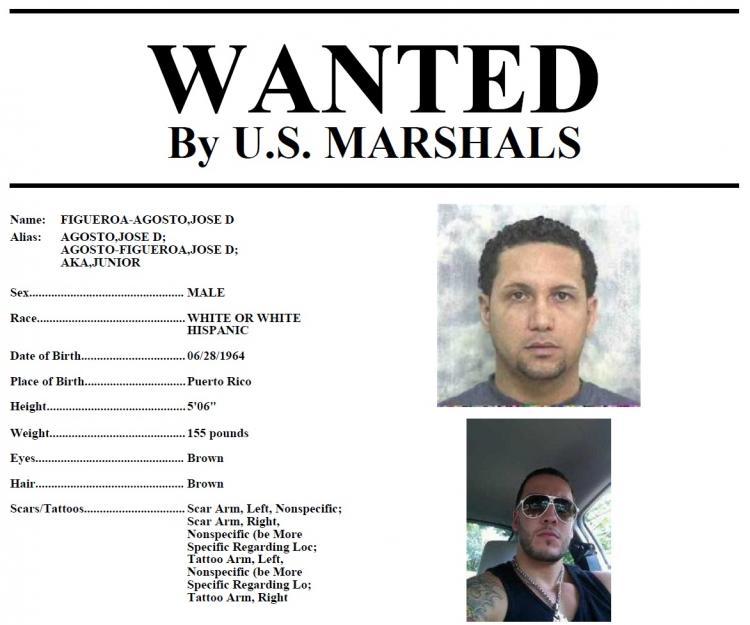 <a><img src="https://www.theepochtimes.com/assets/uploads/2015/09/ESCOBAR.jpg" alt="US Federal Marshals 'wanted' poster for Jose Figueroa-Agosto. Agosto, known as the Caribbean Pablo Escobar, was arrested in Puerto Rico on July 17, after a 10-year manhunt for the fugitive. Agosto escaped from a prison in Puerto Rico in 1999. (US Department of Justice, Marshals Service )" title="US Federal Marshals 'wanted' poster for Jose Figueroa-Agosto. Agosto, known as the Caribbean Pablo Escobar, was arrested in Puerto Rico on July 17, after a 10-year manhunt for the fugitive. Agosto escaped from a prison in Puerto Rico in 1999. (US Department of Justice, Marshals Service )" width="320" class="size-medium wp-image-1817162"/></a>