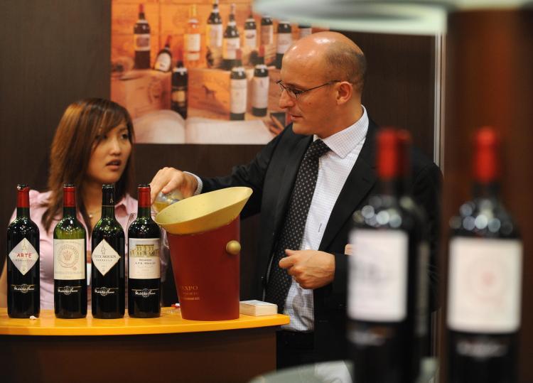 <a><img src="https://www.theepochtimes.com/assets/uploads/2015/09/Expo.jpg" alt="A booth of wines for sale is seen in Vinexpo, Asia's largest wine and spirits exhibition held in Hong Kong in May 2008. Exhibits and tradeshows are an excellent way to network, generate new businesses, and market your brand. (ANTONY DICKSON/AFP/Getty Images)" title="A booth of wines for sale is seen in Vinexpo, Asia's largest wine and spirits exhibition held in Hong Kong in May 2008. Exhibits and tradeshows are an excellent way to network, generate new businesses, and market your brand. (ANTONY DICKSON/AFP/Getty Images)" width="320" class="size-medium wp-image-1834365"/></a>