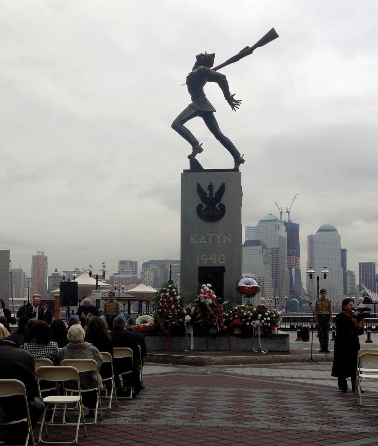 <a><img src="https://www.theepochtimes.com/assets/uploads/2015/09/KATYN852.jpg" alt="COMMEMORATION: Polish Americans gathered at the Katyn Monument in Jersey City, N.J., on Sunday to remember 22,000 Polish nationals who were massacred by the Soviet police in 1940, as well as to honor the victims of the 2010 plane crash that killed all 96 members of the Polish delegation on board.( Ella Kietlinska/The Epoch Times)" title="COMMEMORATION: Polish Americans gathered at the Katyn Monument in Jersey City, N.J., on Sunday to remember 22,000 Polish nationals who were massacred by the Soviet police in 1940, as well as to honor the victims of the 2010 plane crash that killed all 96 members of the Polish delegation on board.( Ella Kietlinska/The Epoch Times)" width="320" class="size-medium wp-image-1805770"/></a>