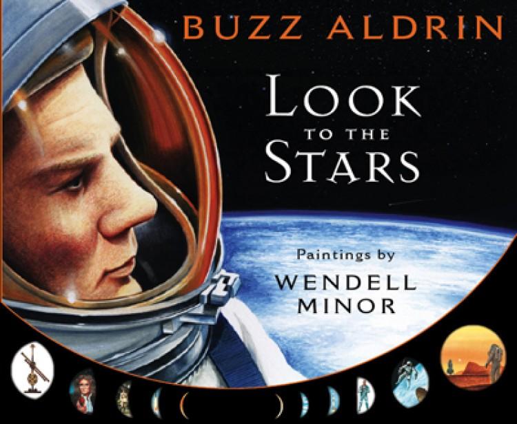 <a><img src="https://www.theepochtimes.com/assets/uploads/2015/09/LookToTheStarsPutnam.jpg" alt="Look to the Stars by Buzz Aldrin, paintings by Wendell Minor. (Courtesy of G.P. Putnam's Sons)" title="Look to the Stars by Buzz Aldrin, paintings by Wendell Minor. (Courtesy of G.P. Putnam's Sons)" width="320" class="size-medium wp-image-1801027"/></a>