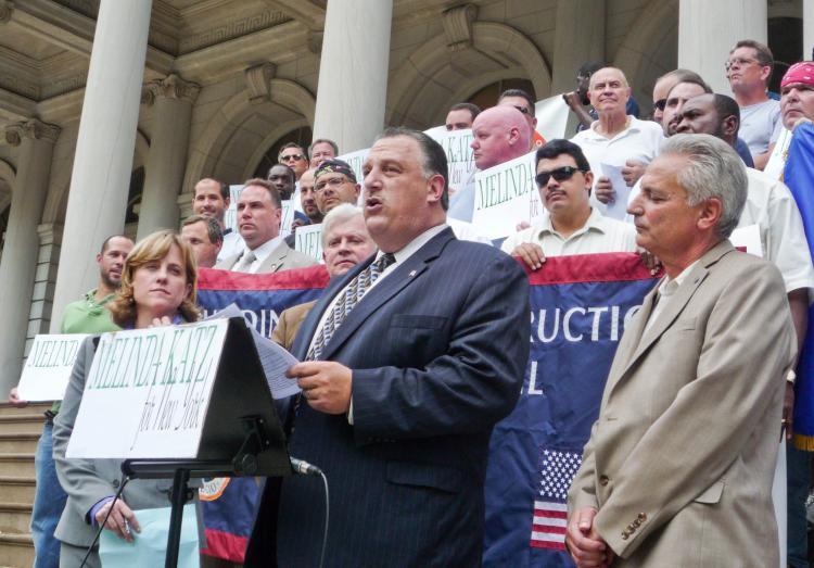 <a><img src="https://www.theepochtimes.com/assets/uploads/2015/09/P1080067.jpg" alt="Melinda Katz stands by Gary Labarbera, president of the Building and Construction Trades Council, as he announced the union's endorsement of Katz for city comptroller. (Christine Lin/The Epoch Times)" title="Melinda Katz stands by Gary Labarbera, president of the Building and Construction Trades Council, as he announced the union's endorsement of Katz for city comptroller. (Christine Lin/The Epoch Times)" width="320" class="size-medium wp-image-1826704"/></a>