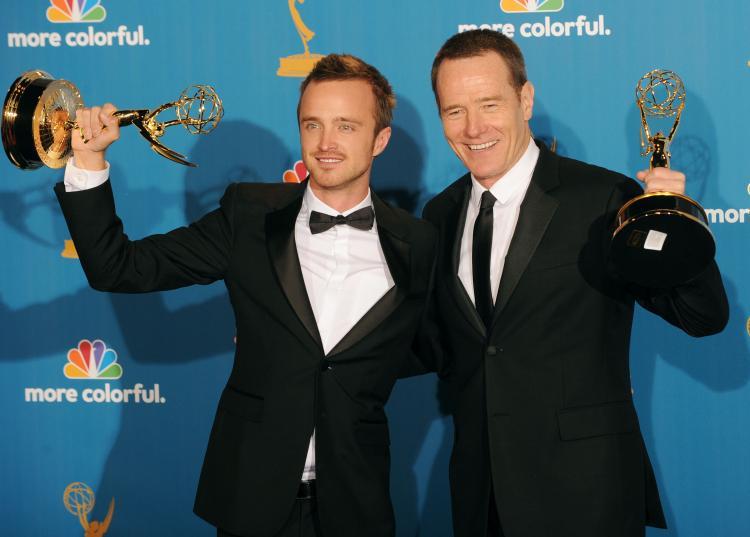 <a><img src="https://www.theepochtimes.com/assets/uploads/2015/09/bryan_cranston_aaron103713373.jpg" alt="Aaron Paul and Bryan Cranston won Emmys for their roles in 'Breaking Bad' (Jason Merritt/Getty Images)" title="Aaron Paul and Bryan Cranston won Emmys for their roles in 'Breaking Bad' (Jason Merritt/Getty Images)" width="320" class="size-medium wp-image-1815389"/></a>