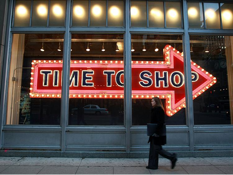<a><img src="https://www.theepochtimes.com/assets/uploads/2015/09/chop83635797.jpg" alt="A pedestrian walks by an Old Navy store on November 10, 2008 in Chicago, Illinois. Retailers are starting to decorate their stores with Christmas decorations as they try to extend the holiday shopping season. (Justin Sullivan/Getty Images)" title="A pedestrian walks by an Old Navy store on November 10, 2008 in Chicago, Illinois. Retailers are starting to decorate their stores with Christmas decorations as they try to extend the holiday shopping season. (Justin Sullivan/Getty Images)" width="320" class="size-medium wp-image-1832931"/></a>