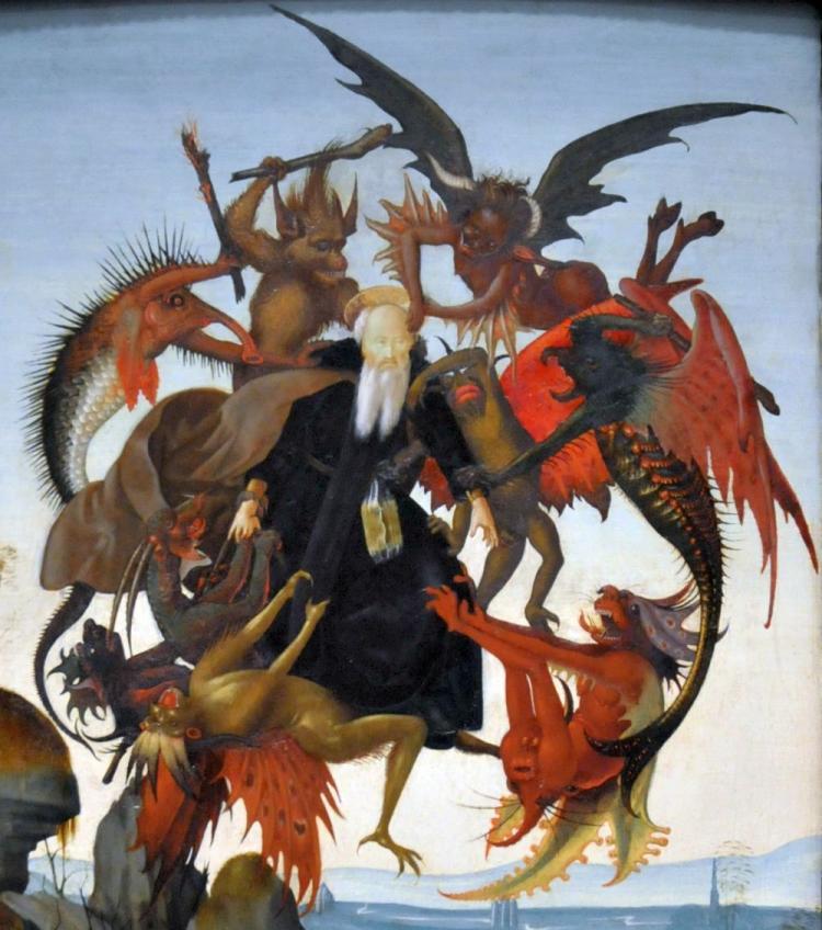 <a><img src="https://www.theepochtimes.com/assets/uploads/2015/09/painting2.jpg" alt="TORMENTED BY DEMONS: Saint Anthony is tormented in this oil painting, believed to be the first by Michaelangelo. The painting goes on display today at the Metropolitan Museum of Art. (Mingguo Sun/The Epoch Times)" title="TORMENTED BY DEMONS: Saint Anthony is tormented in this oil painting, believed to be the first by Michaelangelo. The painting goes on display today at the Metropolitan Museum of Art. (Mingguo Sun/The Epoch Times)" width="320" class="size-medium wp-image-1827878"/></a>