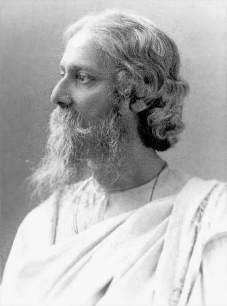 <a><img src="https://www.theepochtimes.com/assets/uploads/2015/09/tagore3.jpg" alt="DEVOTION: Indian poet, philosopher, and winner of the 1913 Nobel Prize for Literature, Rabindranath Tagore (1861-1941) wrote chiefly on spirituality, man, and nature. (Public Domain)" title="DEVOTION: Indian poet, philosopher, and winner of the 1913 Nobel Prize for Literature, Rabindranath Tagore (1861-1941) wrote chiefly on spirituality, man, and nature. (Public Domain)" width="320" class="size-medium wp-image-1829306"/></a>