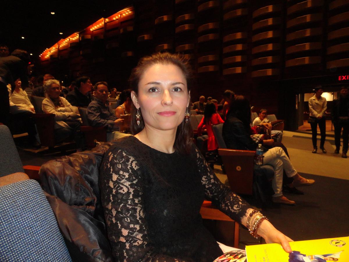 Natalie Parkhomenko at the Shen Yun performance at the Sony Centre for the Performing Arts on April 22, 2016. (Madalina Hubert/Epoch Times)