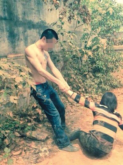 Gong Xuehui was dragged to the ground during a confrontation with developers protesting the sale of their land to real estate developers in April 2014.