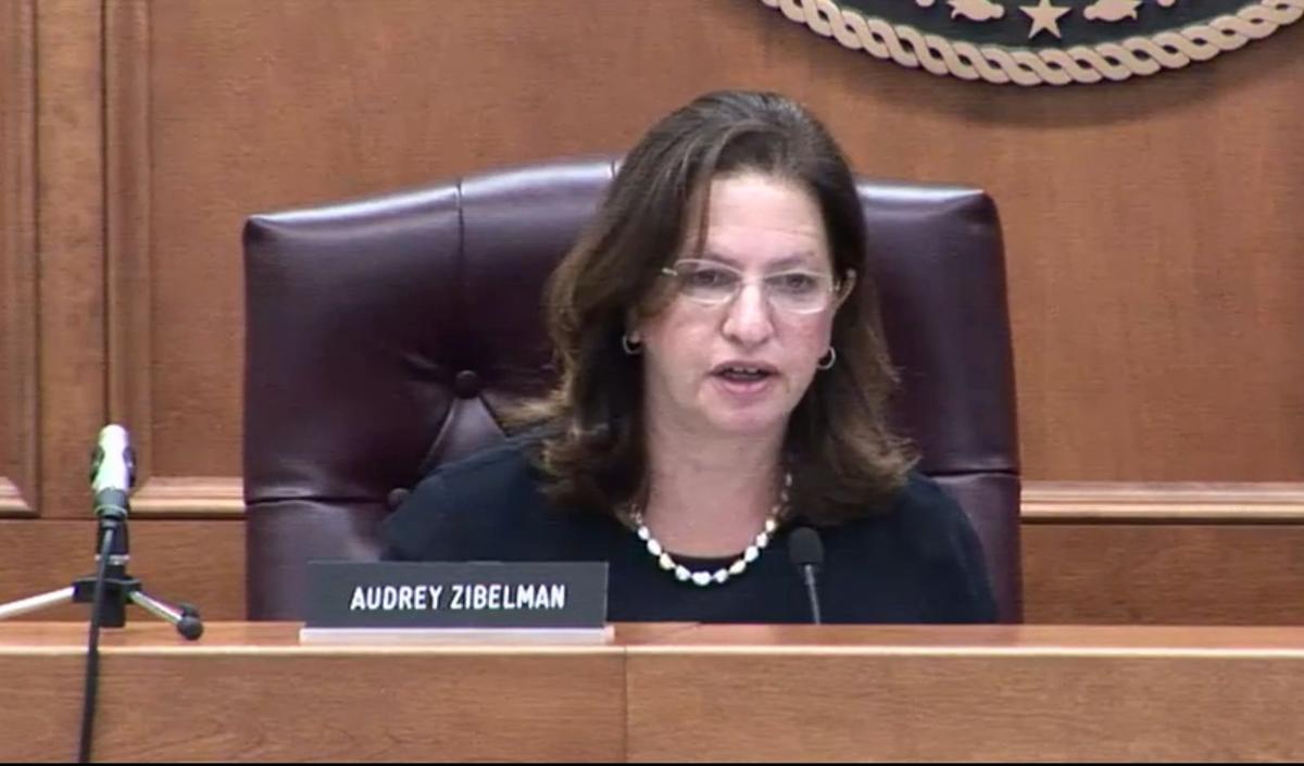 New York Public Service Commissioner Audrey Zibelman at a hearing to approve Governor Andrew Cuomo's clean energy plan on Aug. 1, 2016. (Screenshot/Livestream on DPS.NY.gov)