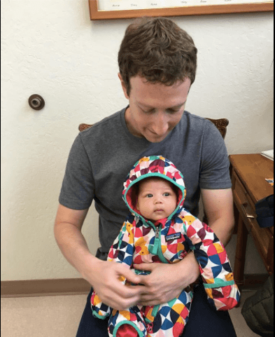 <a href="https://www.facebook.com/photo.php?fbid=10102586759120781&set=a.529237706231.2034669.4&type=3&theater" target="_blank">Doctor's visit -- time for vaccines!</a> (Screen Shot/Facebook/Mark Zuckerberg)