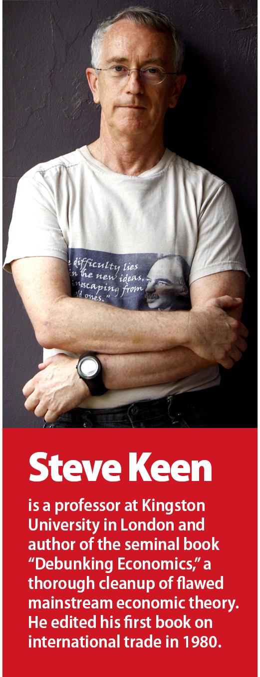 (Courtesy of Steve Keen)