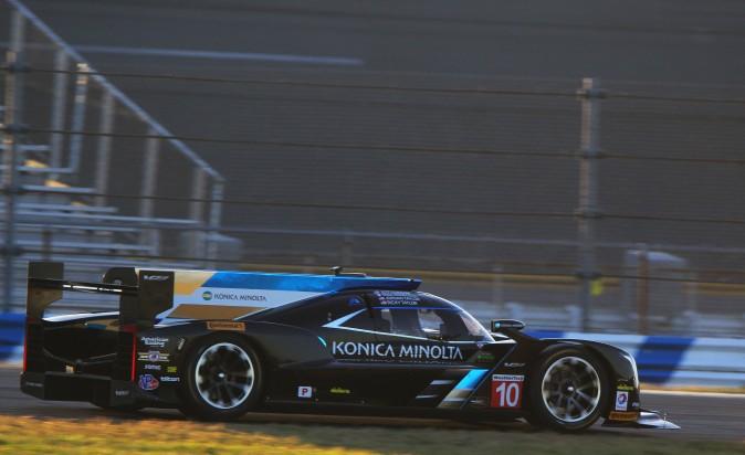 Jeff Gordon is co-driving what was the fastest car on the track at the two-day test session. (Chris Jasurek/Epoch Times)