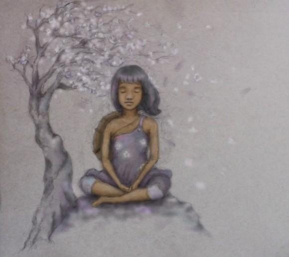 "Plum blossoms. " (Tim Gebhart)