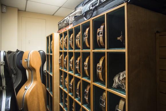 Instruments at Rare Violins of New York in Manhattan, New York, on Jan. 9, 2017. (Samira Bouaou/Epoch Times)