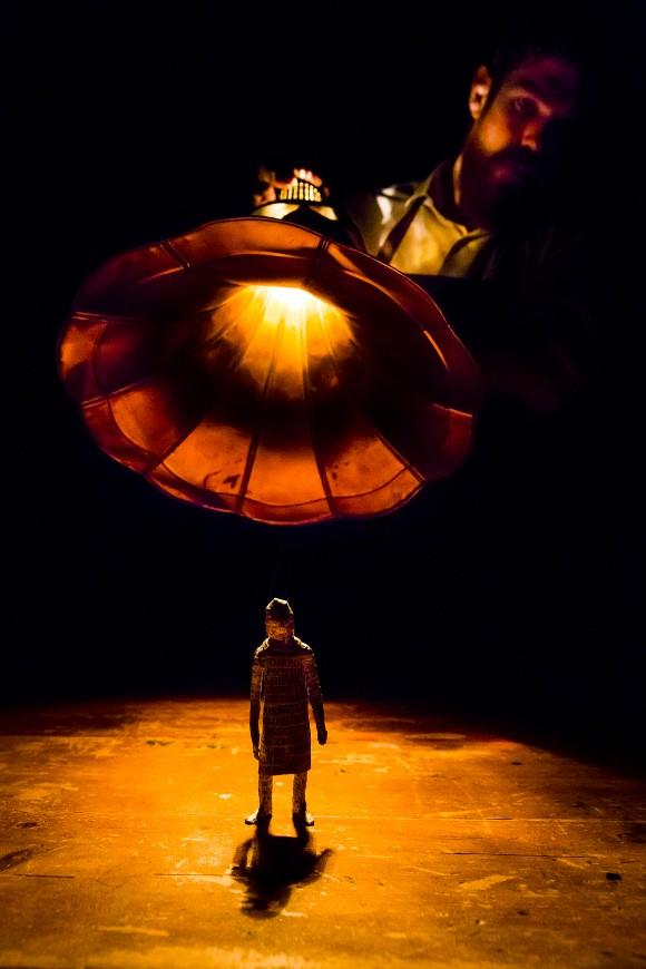 "The Bookbinder" production has been constantly evolving over the past three years that Trick of the Light theater company has been performing it. (Phillip Merry/axolotl photography)