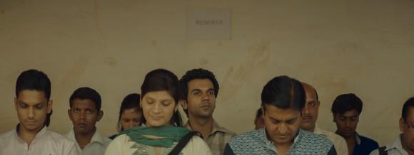 Rajkummar Rao (C) as Newton. (MetisIP)