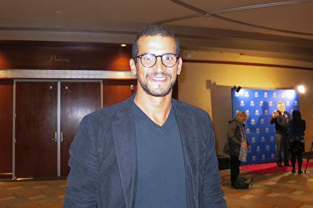 Oussama Mellouli, Olympic gold medalist in swimming, enjoyed Shen Yun Performing Arts at the Dolby Theater, in Hollywood, Calif., on April 15. "I think it's very insightful to the Chinese culture," he said. (Alex Lee/Epoch Times).