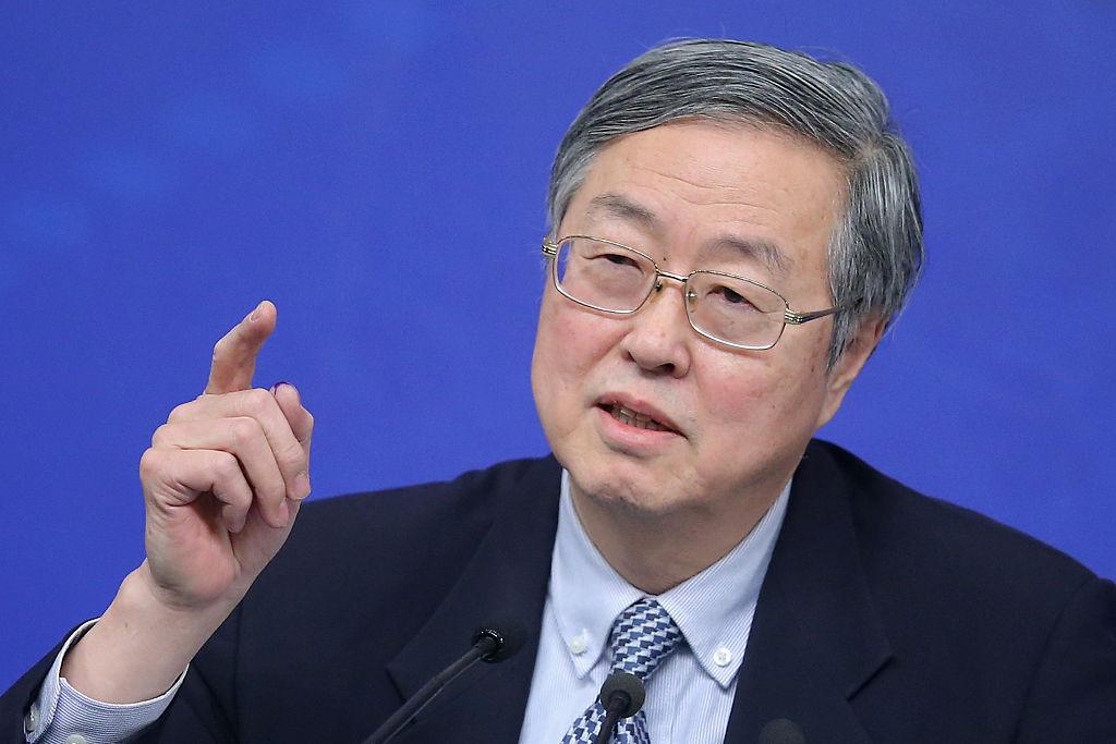 Zhou Xiaochuan, governor of the People's Bank of China, in Beijing on March12, 2015. Unlike Western pundits, the Chinese central bank never wanted the yuan to replace the dollar. (Feng Li/Getty Images)