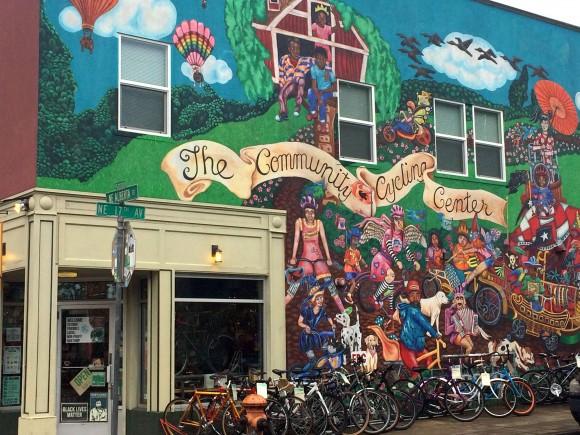 The Community Cycling Centre in the Alberta Arts District. (Beverly Mann)