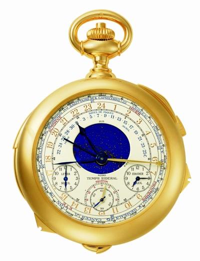 The Calibre 89 was created in 1989 to celebrate Patek Philippe's 150th anniversary. It was the most complicated watch in the world at the time. (Patek USA)