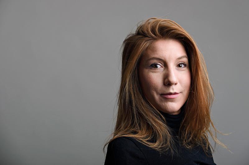 A photo of Swedish journalist Kim Wall who was aboard a submarine "UC3 Nautilus" before it sank. (TT NEWS AGENCY/ Tom Wall Handout via REUTERS)