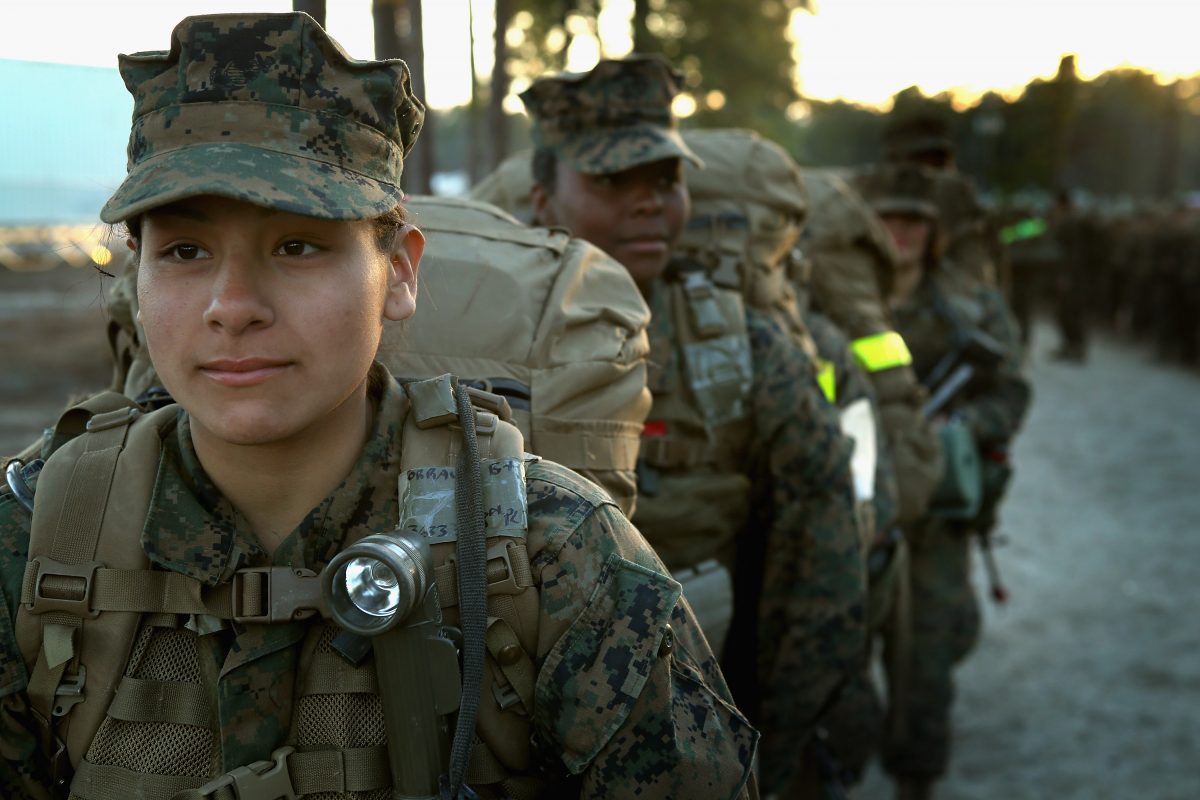 Women Marine Infantry Test First Women Infantry Among Marine Graduates