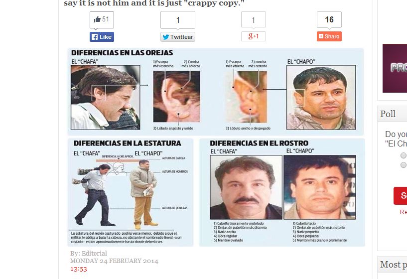 Fake ‘El Chapo’? ‘El Chafa’ Captured, not Real Joaquin Guzman, Say ...