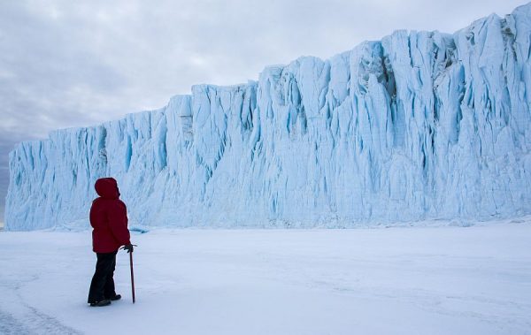 Christine Powell in âAntarctica: A Year On Ice.â (Music Box Films)