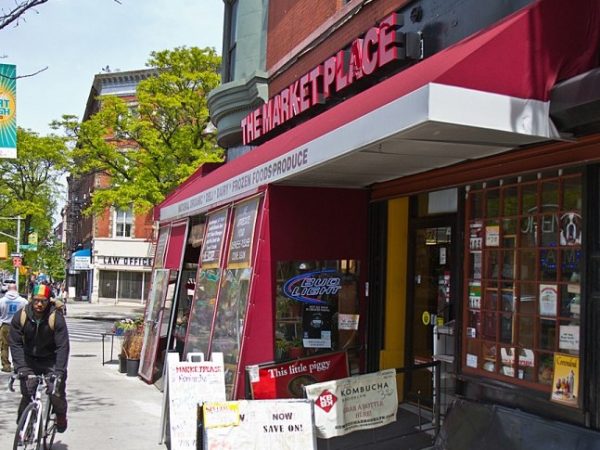 The Marketplace, owned by immigrant entrepreneur Sammy Herbawi, in Brooklyn.