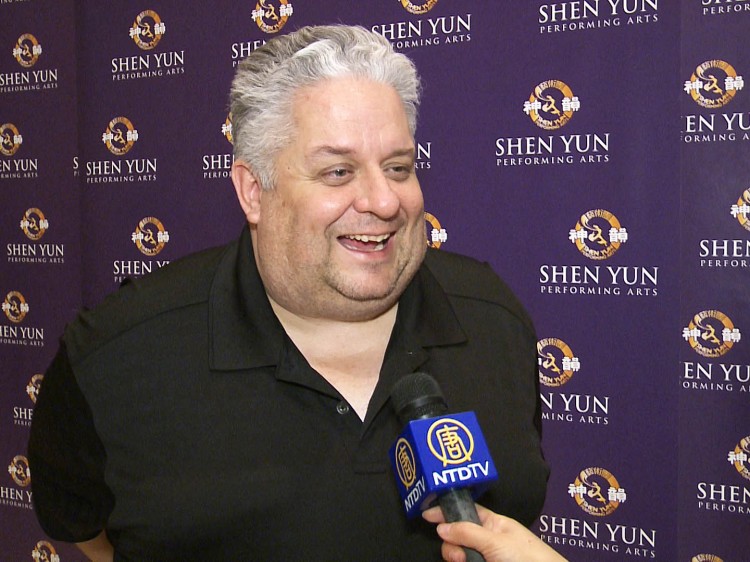 David Rodriguez at Shen Yun in New York City