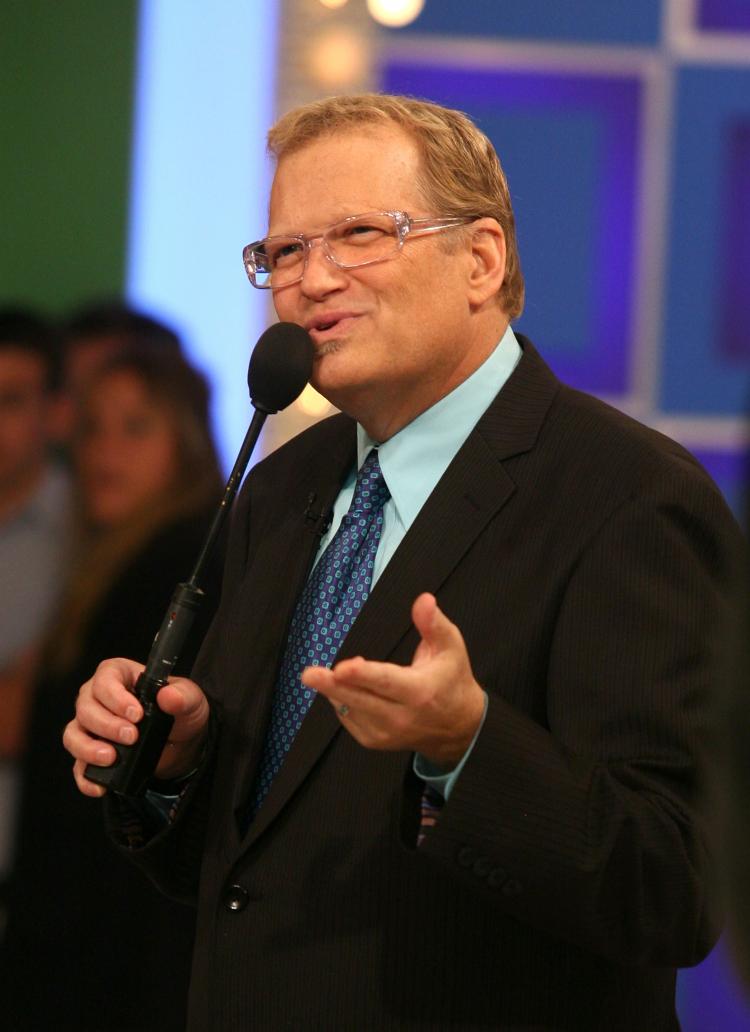 Host Drew Carey attends 'The Price Is Right' Daytime Emmys-themed episode taping at CBS Studios on May 24, 2010 in Los Angeles, California.  (Valerie Macon/Getty Images)