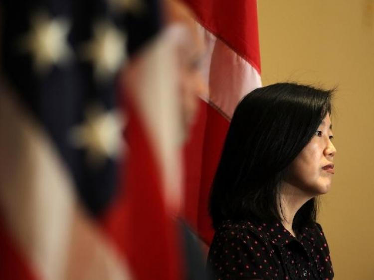 Michelle Rhee Chancellor of the Washington DC public school system, announced her resignation on the morning of Oct. 13. (Alex Wong/Getty Images)