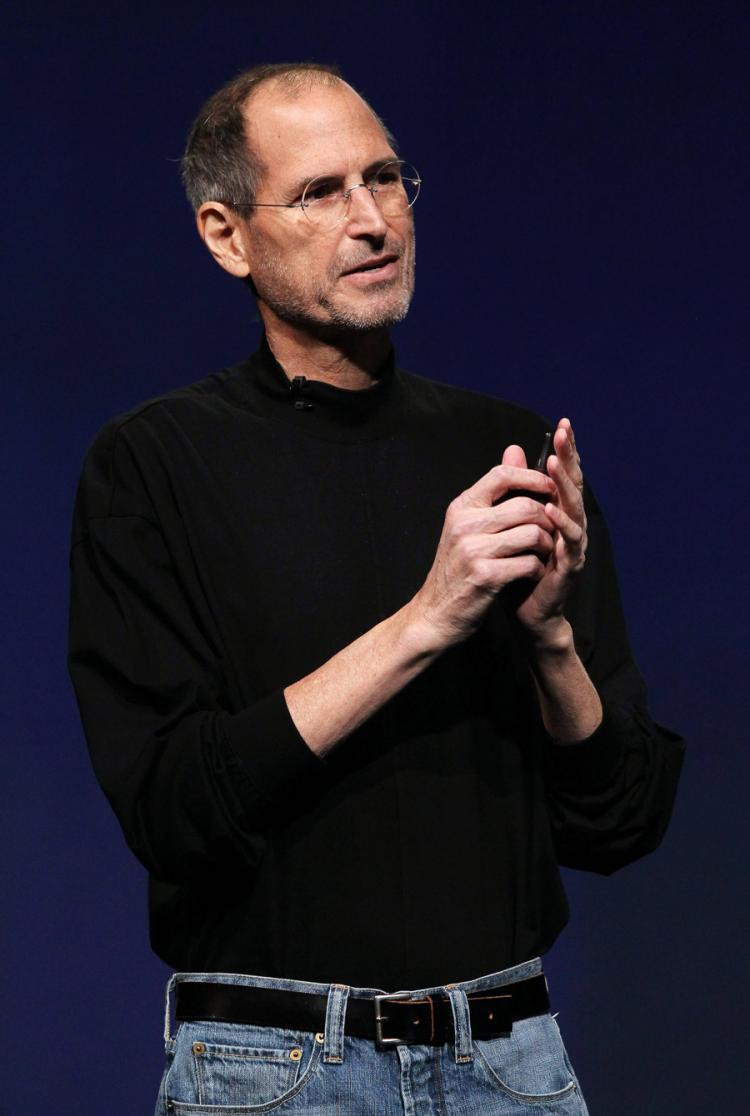 LEADING APPLE: Apple CEO Steve Jobs introduces the iPad 2 during an Apple Special event at the Yerba Buena Center for the Arts on March 2 in San Francisco. Apple is Fortune's world's most admired company for the fourth straight year. (Justin Sullivan/Getty Images)