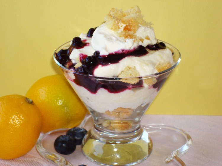 Blueberry Lemon Trifle 