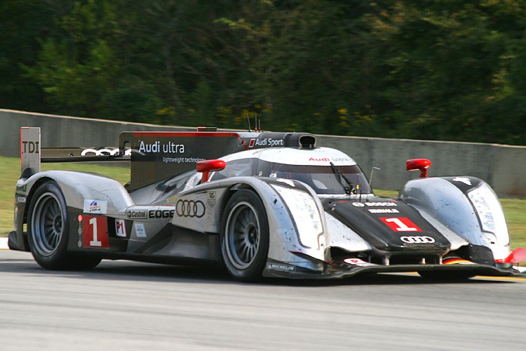 The Audi R18 has no performance advantage over the Peugeot. (James Fish/The Epoch Times)