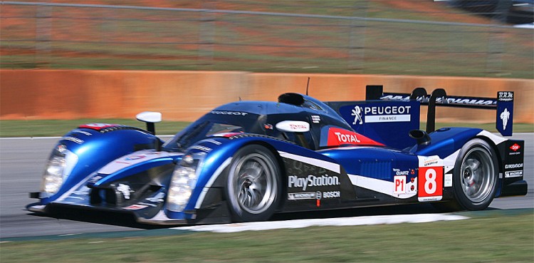 The Peugeot 908 is almost identical in performance to its rival, Audi. (James Fish/The Epoch Times)