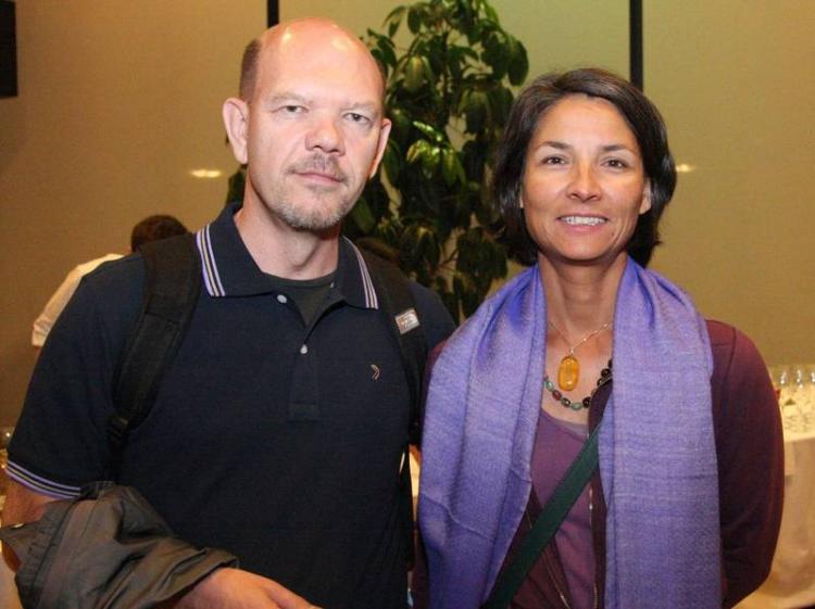 Ms. Agnes Muthsam and Mr. Gerald Schmickl attended the Shen Yun Performing Arts Show in Vienna's Wiener Stadthalle.  (The Epoch Times)