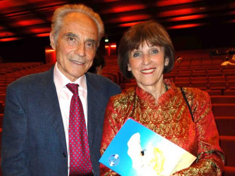 Mr. Herbert and Renate Sonneck at Shen Yun Performing Arts in Vienna. (Florian Godovits/The Epoch Times)