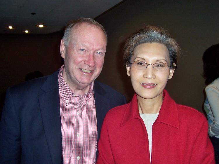 Dr. Karl Ulrich and his wife enjoyed an evening at Shen Yun