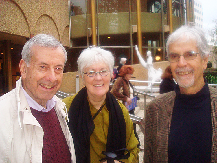 Author Manuel J. Costa and his guests Mr. and Mrs. Petroni attended Shen Yun in San Jose