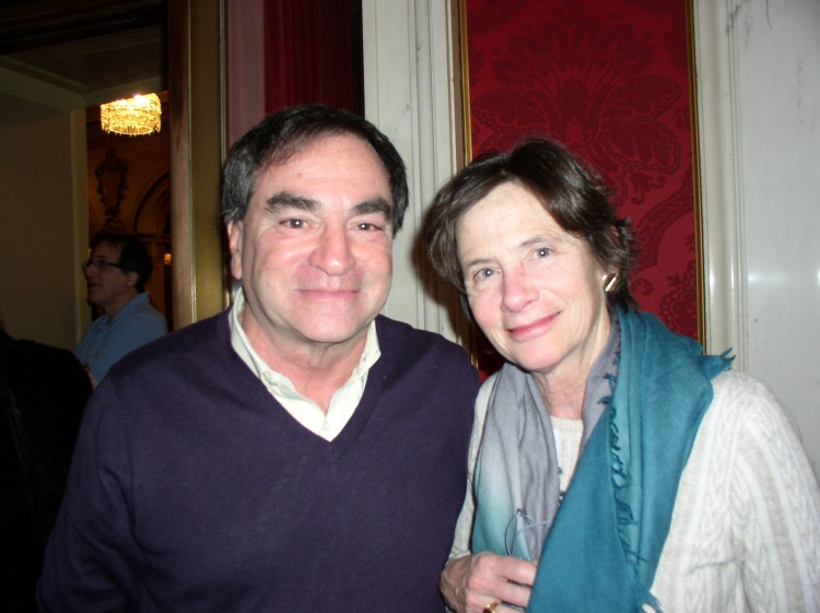 Kitt Sawitsky with his wife, Heather, attend Shen Yun