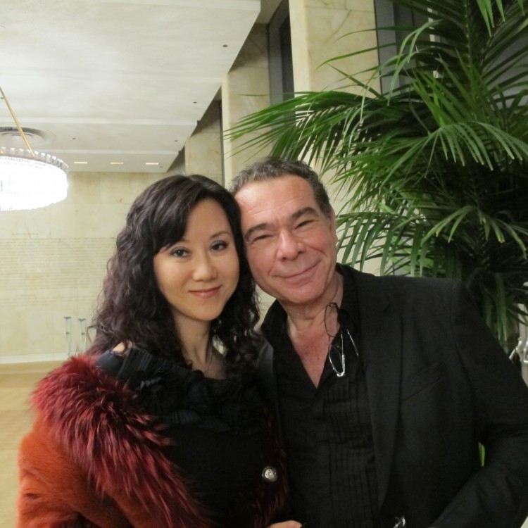 Mr. Bruno Bondanell and Ms. CiCi Zhang attended Friday evening's showing of Shen Yun