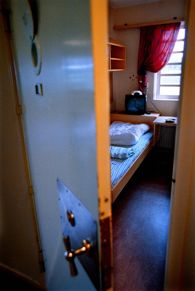 One the cells at the women's prison in Hinseberg, Sweden. (Eva Tedesjo/AFP/Getty Images)