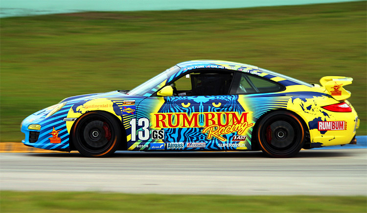 Rum Bum racing drove this Porsche to a 2012 CTCC title in the team's first season with the car. The team hopes for similar success with its new Audi. (Chris Jasurek/The Epoch Times)