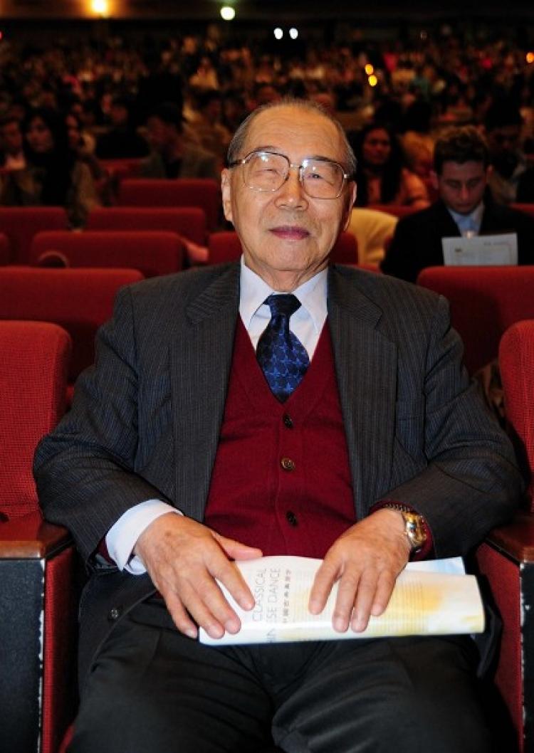 Mr. Mei Kewang, former president of the Tunghai University, and the incumbent president of the Taiwan Institute of Economic Research. (Jiaxion Li/ The Epoch Times)