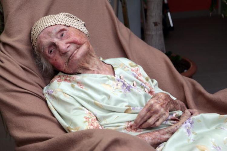 Now deceased, Eugenie Blanchard,  was born on the French Carribean island of Guadeloupe in February of 1896. (Cyril Folliot/AFP/Getty Images)